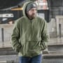 Aqua Products Half Zip Khaki Jacket In Use 5