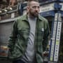 Aqua Products LS Green Check Flannel Shirt In Use 2