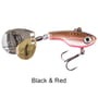 Berkley Pulse Spintail Lure 14g Black & Red