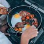 Cadac Safari Chef 30 Compact Lite BBQ In Use 3