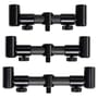 Century Carbon Stealth Chunky Adjustable 2 Rod Fishing Buzz Bars 3