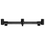 Century Carbon Stealth Chunky Adjustable 3 Rod Fishing Buzz Bars 1