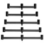 Century Carbon Stealth Chunky Fixed 3 Rod Fishing Buzz Bars
