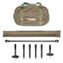 Century Close Quarter Carbon Compact Fishing Rod Pod Kit