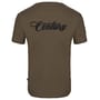 Century Forge Green Fishing T-Shirt Back