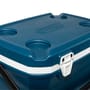 Coleman 28QT Xtreme Blue Cooler Box Close Up 1
