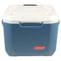 Coleman 50QT Xtreme Wheeled Fishing Cooler Blue Front
