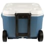 Coleman 50QT Xtreme Wheeled Fishing Cooler Blue Back