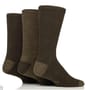 Country Pursuit Water Repellent Socks Green- 3 pack