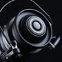 Daiwa 1657DM Match Deluxe Reel Close Up On Black