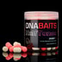 DNA Baits Fluoro Dumbell Wafters - Secret 7 Halftones Pink / White Mixed