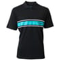 Drennan DR Polo T-Shirt - Aqua Stripe
