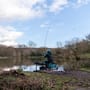 Drennan Vertex 11ft Pellet Waggler Fishing Rod In Use 5