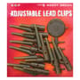 ESP Adjustable Fishing Lead Clip Green 1