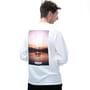 Nash Make It Happen Sunset Long Sleeve T-Shirt - Ecru