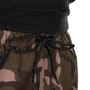 Fox Camo Logo Black Swim Shorts Close Up 2