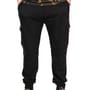 Fox Camo Logo Lightweight Black Combat Joggers