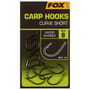 Fox Curve Shank Short Carp Hooks - Micro Barbed 1