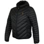 Fox Collection Black Orange Quilted Jacket