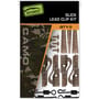 Fox Edges Camo Slick Lead Clip Kit