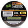 Fox Edges Illusion Fluorocarbon Hooklink Leeder Naturals Green 40m 1