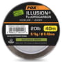 Fox Edges Illusion Fluorocarbon Hooklink Leeder Naturals Green 40m