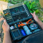 Fox Edges Loaded Medium Fishing Tackle Box In Use 1