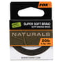 Fox Edges Naturals Super Soft Slow Sinking Braid 20m