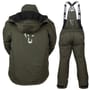 Fox Green & Silver Winter Fishing Suit Back