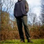 Fox Lightweight Khaki Joggers In Use 2