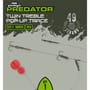 Fox Rage Predator Twin Treble Pop-Up Trace - Barbed
