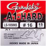 Gamakatsu A1 Hard LS-1050NS Hooks Size 16
