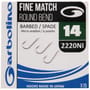 Garbolino Competition Fine Match Round Bend Hooks  2