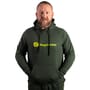 RidgeMonkey APEarel Dropback Heavyweight Fishing Hoodie Green Front