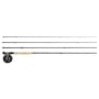 Greys Fin Euro Nymph Fishing Fly Rod & Reel Combo Sections