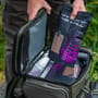 Greys Prodigy Tackle Base Fishing Rucksack In Use 4