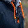 Guru Black Fleece Gilet In Use 3