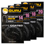 Guru Fine Wide Gape Spade End Hooks - Barbless