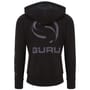 Guru Semi Logo Black Hoodie Back