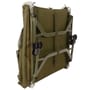 Solar SP C-Tech Standard Fishing Bedchair Folded Away