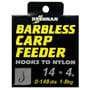 Drennan Barbless Carp Feeder Hooks to Nylon