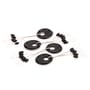Advanta Rubber Rig / Float Stops - Black