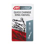 JRC Contact Quick Change Ring Fishing Swivel Size 8