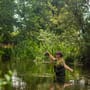 John Wilson Travel Float Fishing Rod In Use 4