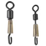Korum Specimen Quick Snap Fishing Swivels Close Up