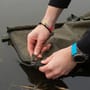 Korda Basix Fishing Weigh Sling In Use 1