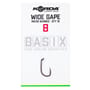 Korda Basix Wide Gape Hooks Size 8 Micro Barbed