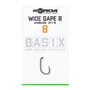 Korda Basix Wide Gape Hooks Size 8 Barbless