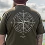 Korda Compass T-Shirt - Dark Olive