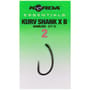 Korda Essentials Kurv Shank X Hooks - Barbless